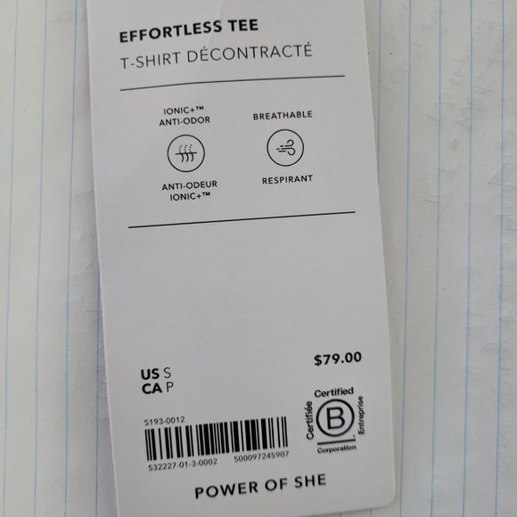 Athleta Effortless Tee - Picture 4 of 4